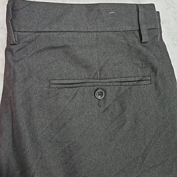 Dockers Straight Fit 36 x 30 Grey Dress Pant - Picture 6 of 7
